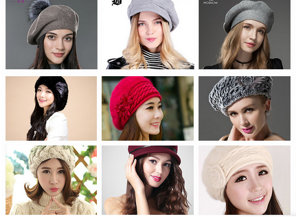beret hats for women 